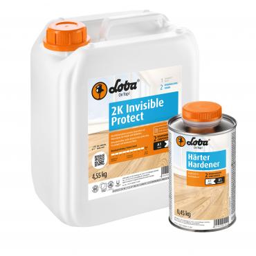 Лак для паркета Loba 2K Invisible Protect AT экстраматовый кг Лак для паркета Loba 2K Invisible Protect AT экстраматовый кг