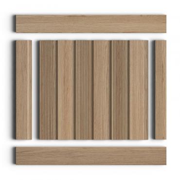 Стеновая панель из полистирола Hiwood LV123 2700×120×12 Стеновая панель из полистирола Hiwood LV123 2700×120×12