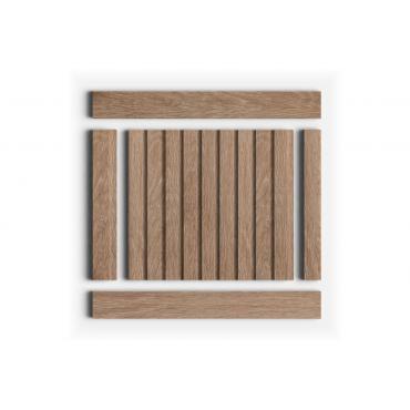 Стеновая панель из полистирола Hiwood LV124 2700×120×12 Стеновая панель из полистирола Hiwood LV124 2700×120×12