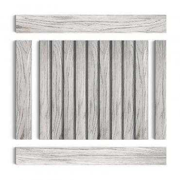 Стеновая панель из полистирола Hiwood LV124 2700×120×12 Стеновая панель из полистирола Hiwood LV124 2700×120×12
