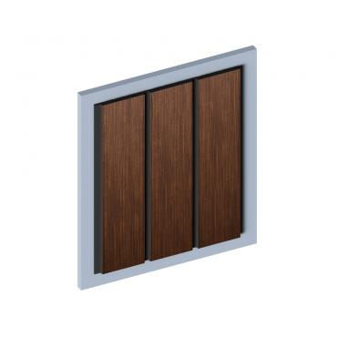Стеновая панель из полистирола Hiwood LV127 2700×120×12 Стеновая панель из полистирола Hiwood LV127 2700×120×12