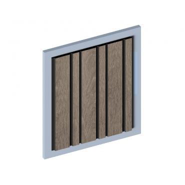 Стеновая панель из полистирола Hiwood LV133 2700×120×12 Стеновая панель из полистирола Hiwood LV133 2700×120×12