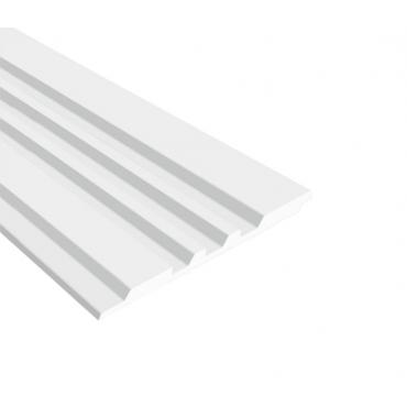 Стеновая панель из полистирола под покраску Hiwood LV121 NP 2700×120×12 Стеновая панель из полистирола под покраску Hiwood LV121 NP 2700×120×12
