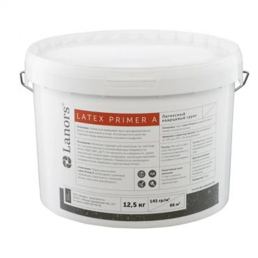 Грунтовка латексная полуглянцевая Lanors Latex Primer A для декоративных покрытий кг Грунтовка латексная полуглянцевая Lanors Latex Primer A для декоративных покрытий кг