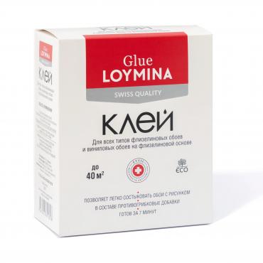 Клей для флизелиновых и виниловых обоев Loymina 0,3 кг Клей для флизелиновых и виниловых обоев Loymina 0,3 кг