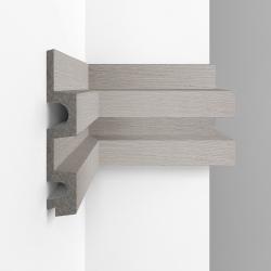 Стеновая панель Decomaster Eco Line D302-77 Дуб капучино 2900×122×21