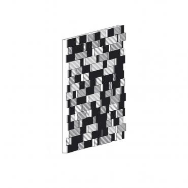 Стеновая панель под покраску Orac Decor W216 Matrix 2000×250×16