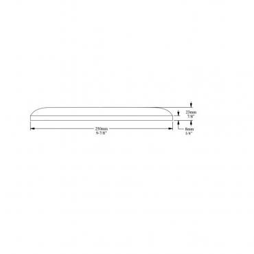 Стеновая панель под покраску Orac Decor W217 Pillow 2000×250×23