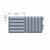 Стеновая панель под покраску Orac Decor W218 Quilt 2000×250×23 Стеновая панель под покраску Orac Decor W218 Quilt 2000×250×23