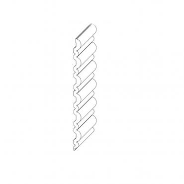 Стеновая панель под покраску Orac Decor WX211-2600 Flute 2600×255×17 Стеновая панель под покраску Orac Decor WX211-2600 Flute 2600×255×17