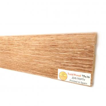 Плинтус МДФ ламинированный TeckWood Порту Плинтус МДФ ламинированный TeckWood Порту