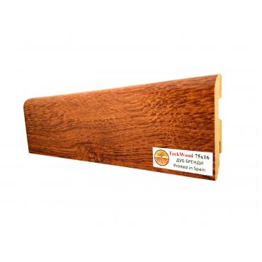 Плинтус МДФ ламинированный TeckWood Бренди 