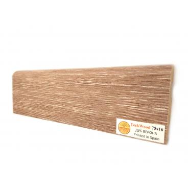 Плинтус МДФ ламинированный TeckWood Дуб Верона Плинтус МДФ ламинированный TeckWood Дуб Верона
