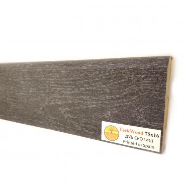 Плинтус МДФ ламинированный TeckWood Дуб Скотиш