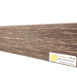 Плинтус МДФ ламинированный TeckWood Дуб Столичный