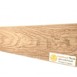 Плинтус МДФ ламинированный TeckWood Дуб Северный
