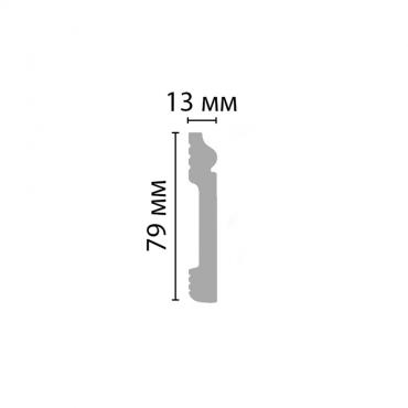 Плинтус Decomaster D005-195 2400×79×13