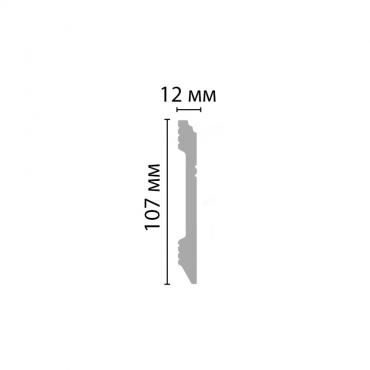 Плинтус Decomaster Бук D105-71 2400×107×12 Плинтус Decomaster Бук D105-71 2400×107×12