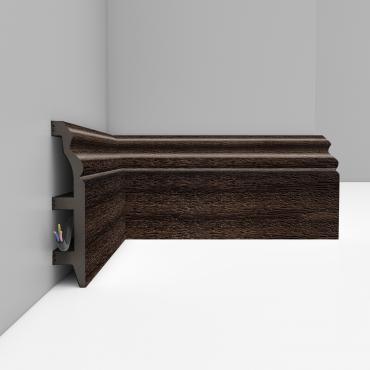Плинтус Decomaster Махагон D232-438 2400×100×22