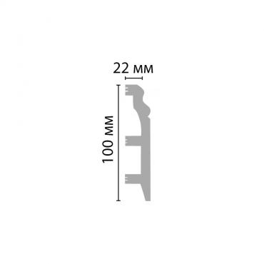Плинтус Decomaster Дуб скандинавский D232-86 2400×100×22 Плинтус Decomaster Дуб скандинавский D232-86 2400×100×22