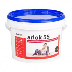 Клей для паркета Arlok 55 2K PU полиуретановый 10 кг