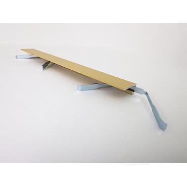 Микроплинтус алюминиевый TeckWood М-6 Бежевый Муар RAL 1001 2000×6×15 Микроплинтус алюминиевый TeckWood М-6 Бежевый Муар RAL 1001 2000×6×15