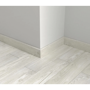 Плинтус Alpine Floor Parquet Light Снежный SK 13-11 2200×80×12,5