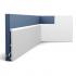Плинтус дюрополимерный под покраску Orac Decor SX212 2000×170×13 Плинтус дюрополимерный под покраску Orac Decor SX212 2000×170×13