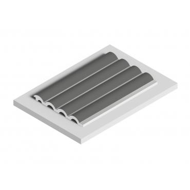 Стеновая панель Hiwood LV140 GR17 2700×120×12