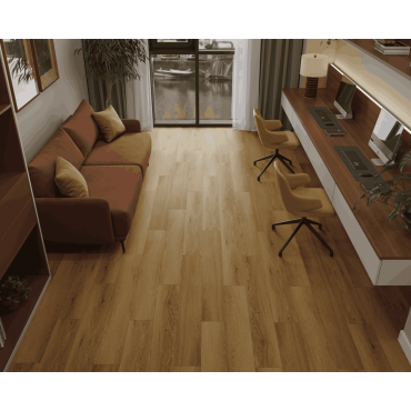 Кварцвиниловый SPC ламинат Alpine Floor Титан 6 Селен ECO 28-10-R 1220×183×6