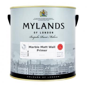 Грунтовка для стен Mylands Marble Matt Wall Primer 5 л Грунтовка для стен Mylands Marble Matt Wall Primer 5 л