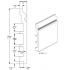 Плинтус под покраску Orac Decor Select
