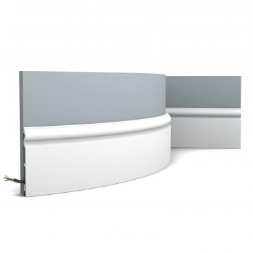 Плинтус под покраску Orac Decor Axxent 2000×138×15 Плинтус под покраску Orac Decor Axxent 2000×138×15