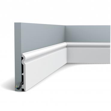 Плинтус под покраску Orac Decor Axxent 2000×138×15 Плинтус под покраску Orac Decor Axxent 2000×138×15