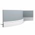 Плинтус под покраску Orac Decor Select 2000×69×11