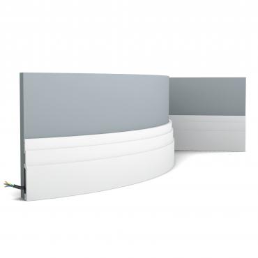Плинтус под покраску Orac Decor Select 2000×120×16 Плинтус под покраску Orac Decor Select 2000×120×16