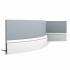 Плинтус под покраску Orac Decor Select 2000×100×16 Плинтус под покраску Orac Decor Select 2000×100×16