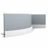Плинтус под покраску Orac Decor Fundamentals 2000×40×10 Плинтус под покраску Orac Decor Fundamentals 2000×40×10