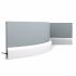 Плинтус под покраску Orac Decor Fundamentals 2000×50×13 Плинтус под покраску Orac Decor Fundamentals 2000×50×13