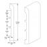Плинтус под покраску Orac Decor Select 2000×110×13