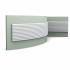 Стеновая панель под покраску Orac Decor Modern Zigzag 2000×250×18