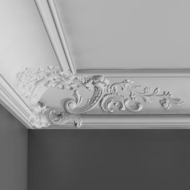 Потолочный плинтус под покраску Orac Decor Luxxus C338B 2000×182×182 Потолочный плинтус под покраску Orac Decor Luxxus C338B 2000×182×182