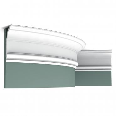 Потолочный плинтус под покраску Orac Decor Luxxus 2000×64×141 Потолочный плинтус под покраску Orac Decor Luxxus 2000×64×141