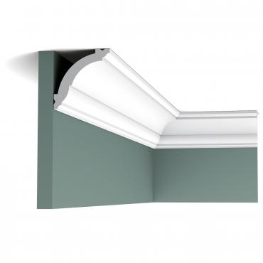 Потолочный плинтус под покраску Orac Decor Axxent 2000×71×69