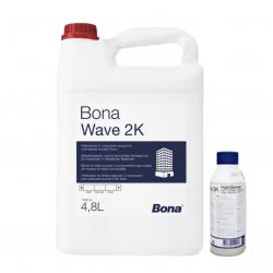 Лак для паркета Bona Wave 2K полиуретановый на водной основе 5