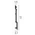 Плинтус под покраску Orac Decor New Classic SX191 2000×210×21 Плинтус под покраску Orac Decor New Classic SX191 2000×210×21