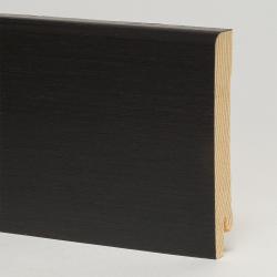 Плинтус деревянный ламинированный Pedross Черный матовый 2500×95×15