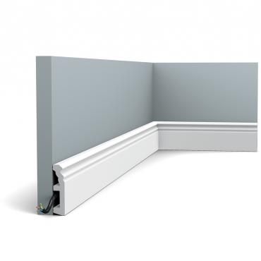 Плинтус под покраску Orac Decor New Classic SX195 2000×80×19