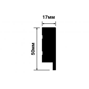 Финишный молдинг Hiwood LF1 S381A 2700×50×17