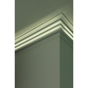 Потолочный плинтус под покраску Orac Decor Modern L3 C382 с подсветкой 2000×50×140 Потолочный плинтус под покраску Orac Decor Modern L3 C382 с подсветкой 2000×50×140